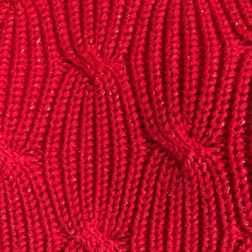 Liz Claiborne PM stunning red sweater - Picture 2 of 7